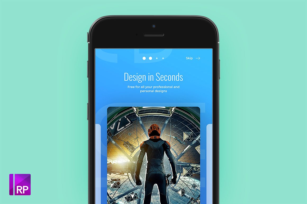 iOS 移动端 Axure UI 套件 Paradigm UI Kit for Axure插图(1)