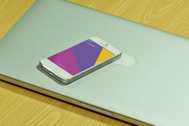 真实使用场景iOS设备样机模板 iOS Devices Mockups插图(3)