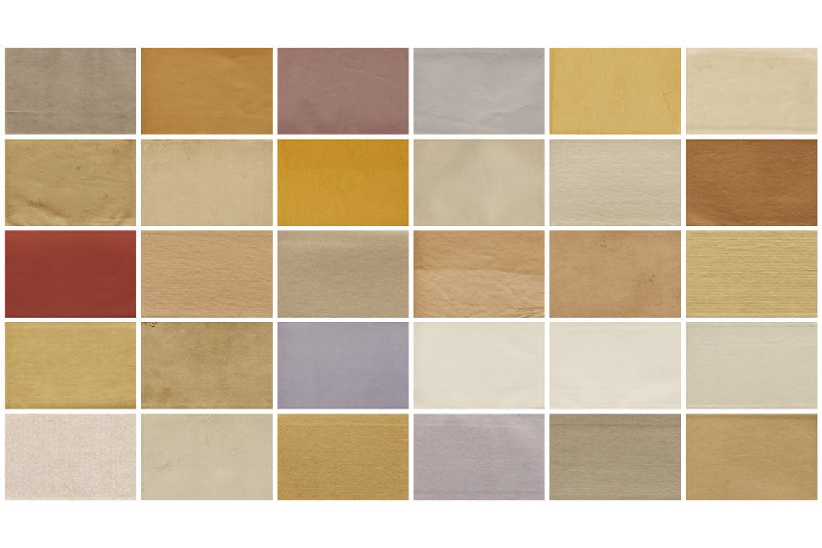 30款复古纸张纹理肌理设计素材 30 Vintage Paper Textures | 10插图(1)