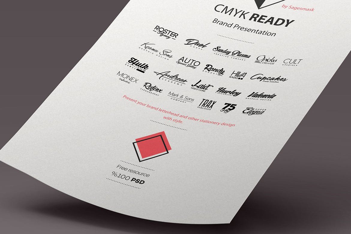 100个高端时尚多用途的logo标志设计模板大集合插图(8)