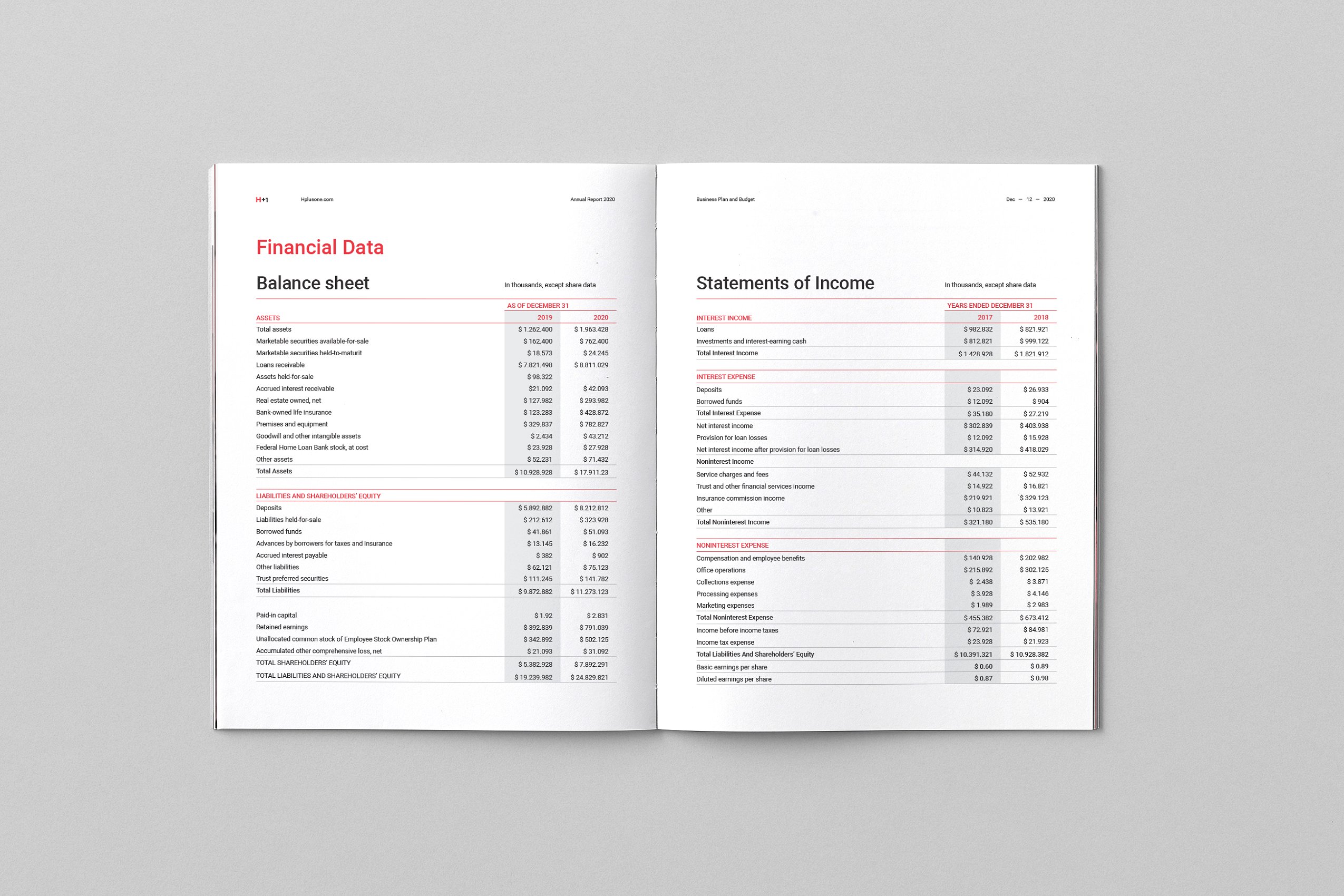 36页专业极简的年度总结杂志模板下载 Annual Reports [indd]插图(12)