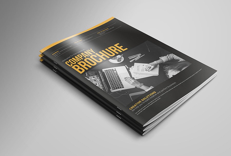 简约实用风格企业画册宣传杂志设计模板v6 Creative Brochure Vol.6插图