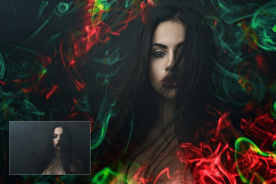 视频烟雾叠层素材（可获取过万的烟雾纹理） Video Smoke  – Textures for PS & PR插图(9)