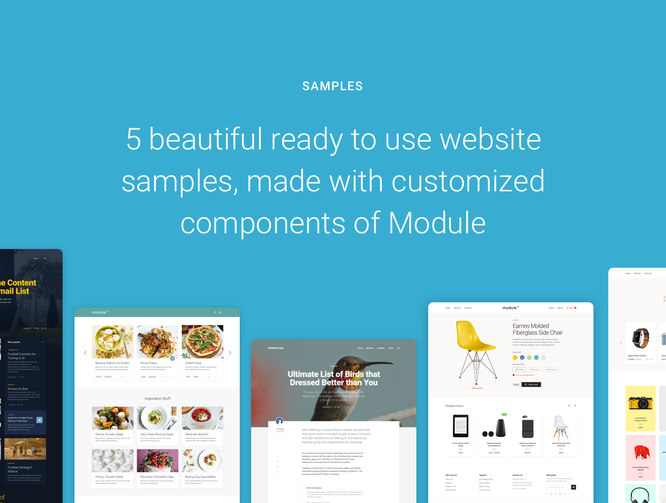 一套精美的网页UI组件套装[Sketch,PSD]插图(8)