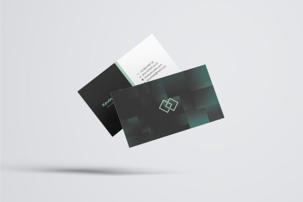 标准实用的企业宣传素材库精选名片模板素材v51 Business Card Template.v51