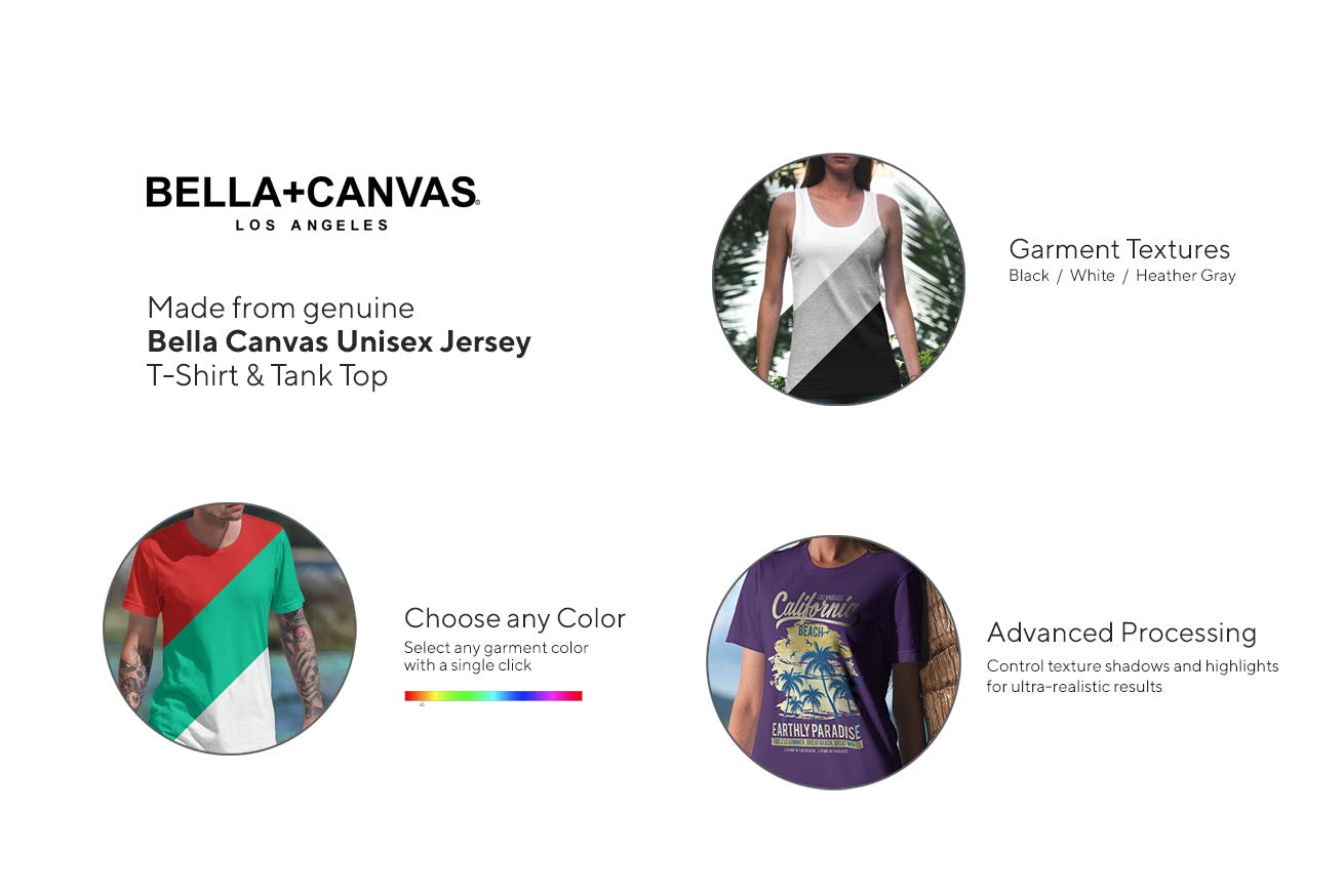 度假系列-热带风情风格服装胸前印花设计展示样机素材库精选v5 T-Shirt Mockup Vacation Edition Vol. 5插图(8)