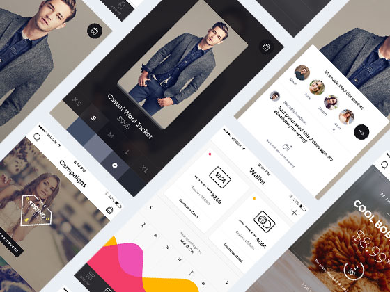 Koral 电商应用界面素材之家精选sketch素材