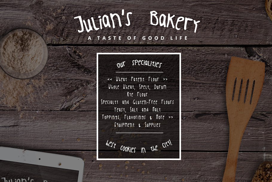 烘培品牌VI样机模板 Bakery Mockup插图(3)