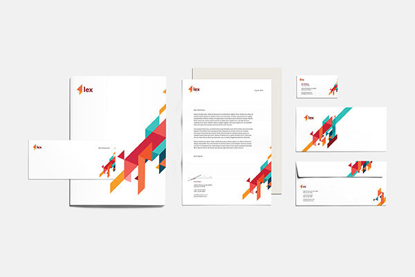 企业品牌形象VI设计模板下载 Lex Corporate Identity [indd]