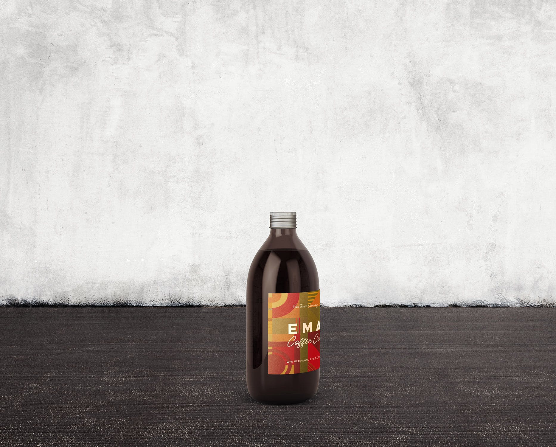 6个啤酒/咖啡/牛奶瓶外观设计素材库精选v2 6 Beer Coffee Milk Bottles Mockups 2插图(7)