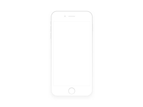 iPhone 6 Simple Wireframe素材之家精选sketch素材