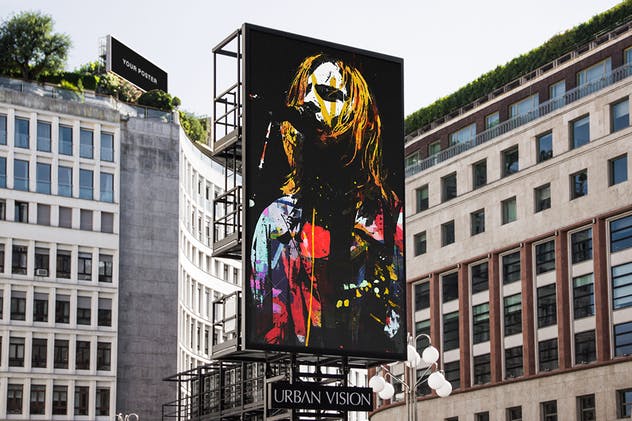 户外广告海报传单设计预览样机套装 Flyer Poster Mockup Bundle – Advertising Outdoor插图(15)