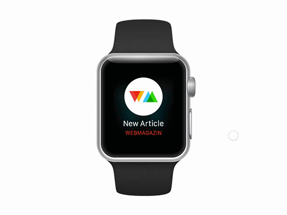 Apple Watch Notification素材之家精选sketch素材