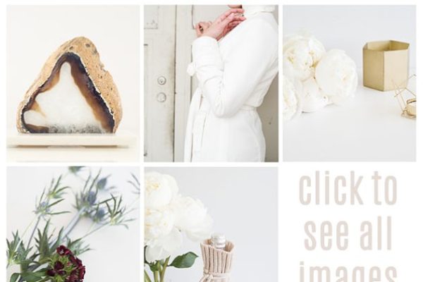 小资文艺范静物特写镜头场景样机 Floral Stock Photo Bundle