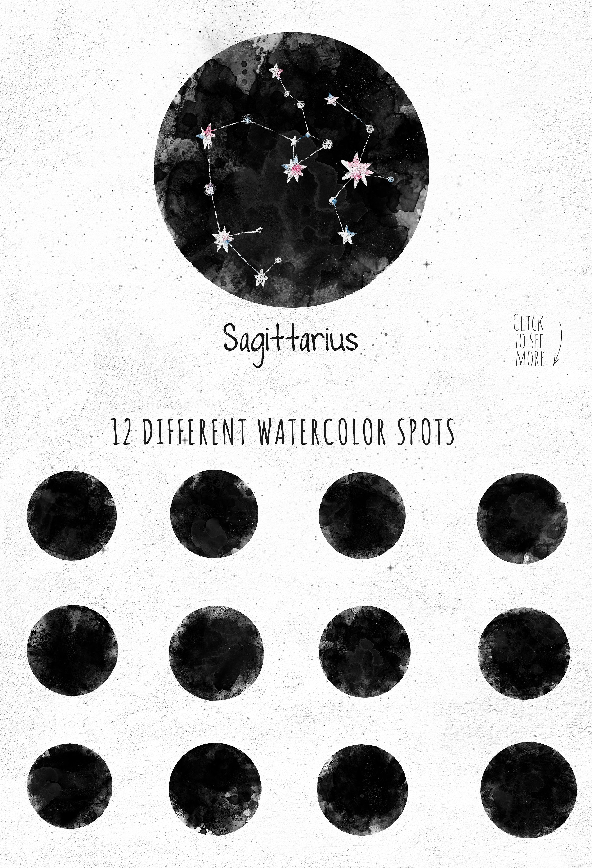 12星座水彩矢量素材打包下载[PDF,PNG ,PSD ,JPG,AI ]插图(7)