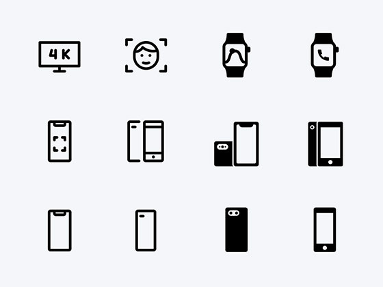 60 枚苹果设备图标素材之家精选sketch素材