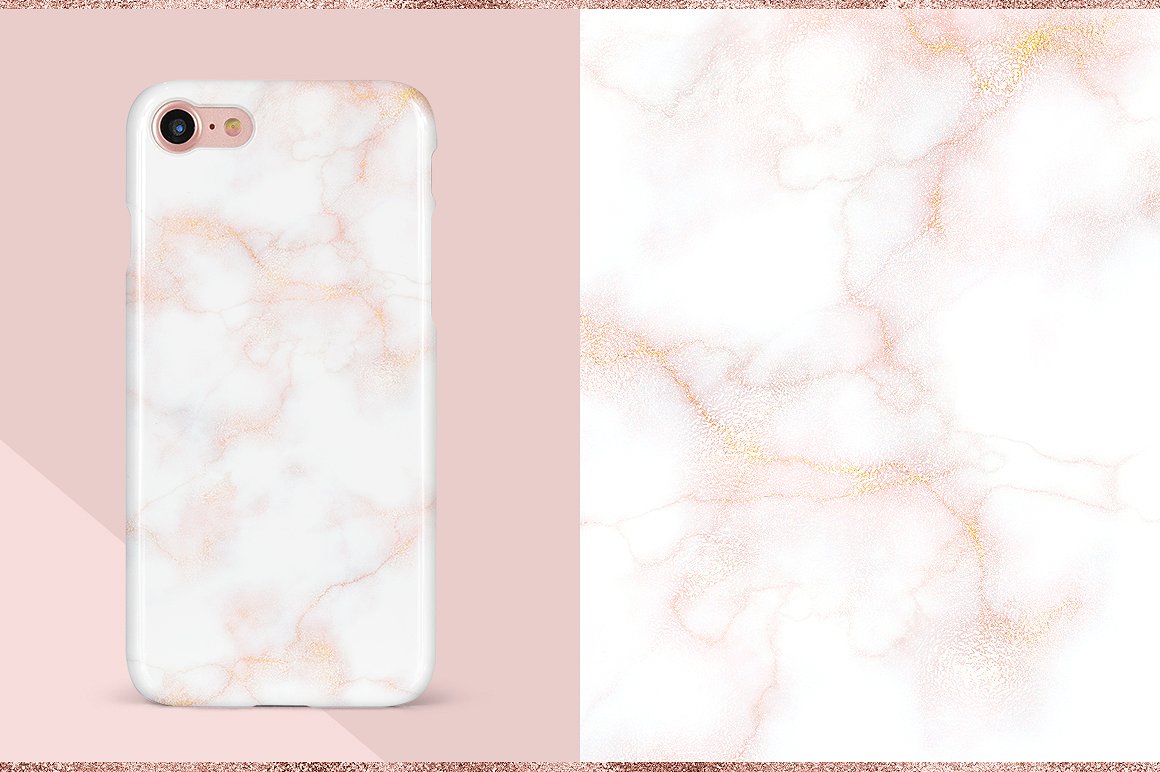 430+高品质的玫瑰金大理石高端纹理背景大集合插图(11)