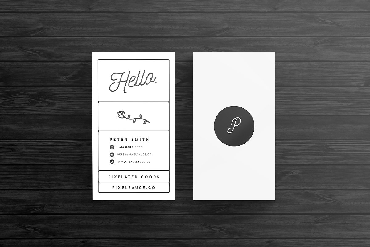 68个高端时尚简约的商务名片设计模板插图(2)