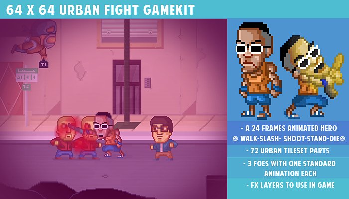 复古 2D 游戏 UI 界面模板 2D ASSETS GAMEPACKS HUGE BUNDLE插图(11)