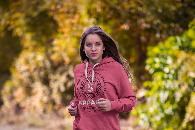 时尚服装连帽衫样机Vol.1 Hoodie Mock-Up Vol.1插图(8)