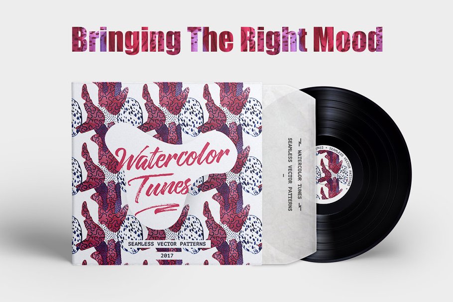 充满活力的森林水彩图案 Vibrant Woods Watercolor Patterns插图(2)