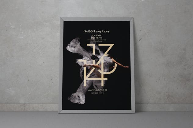 垂直摆放画框相框样机模板 Frame Mockup – Vertical插图(6)