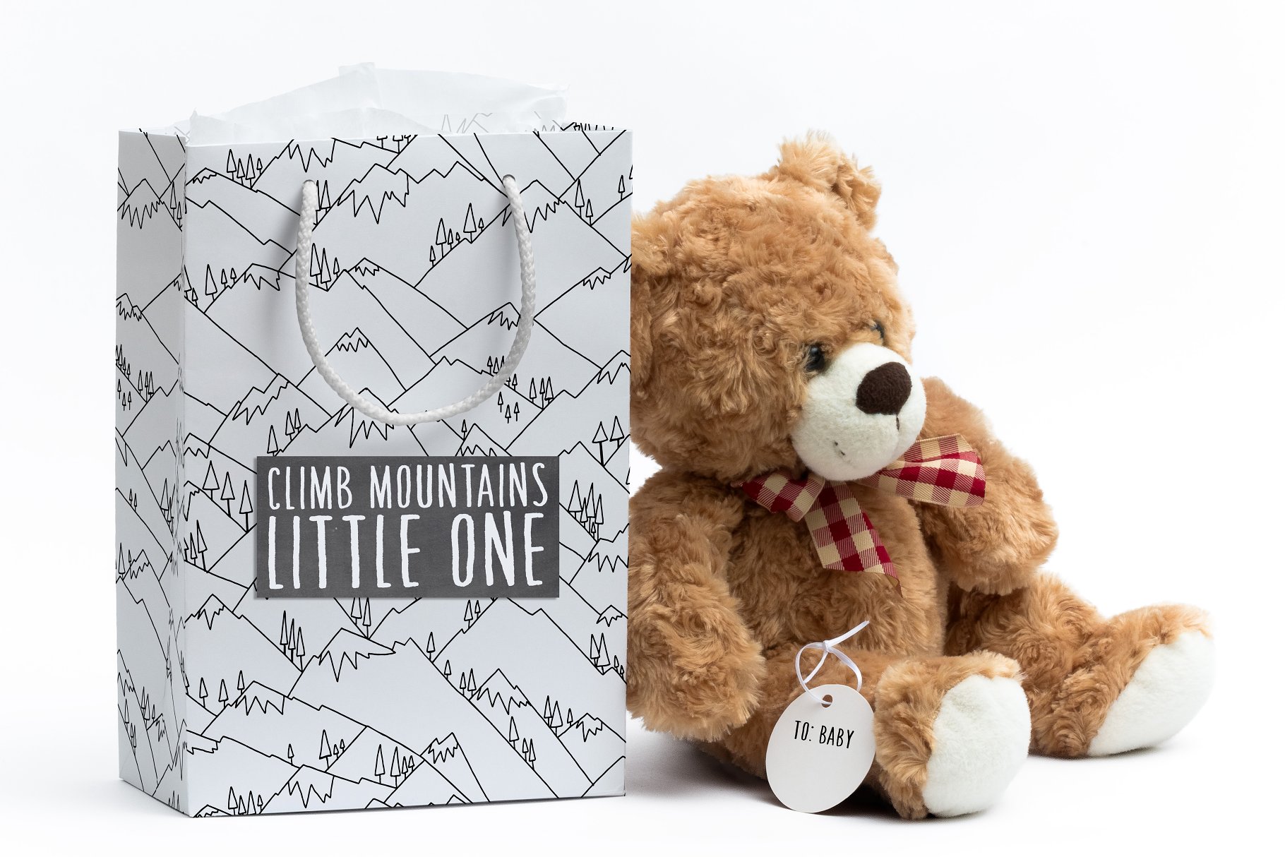 手绘山脉山岭图案纹理 Mountain Line Pattern Repeats插图(3)