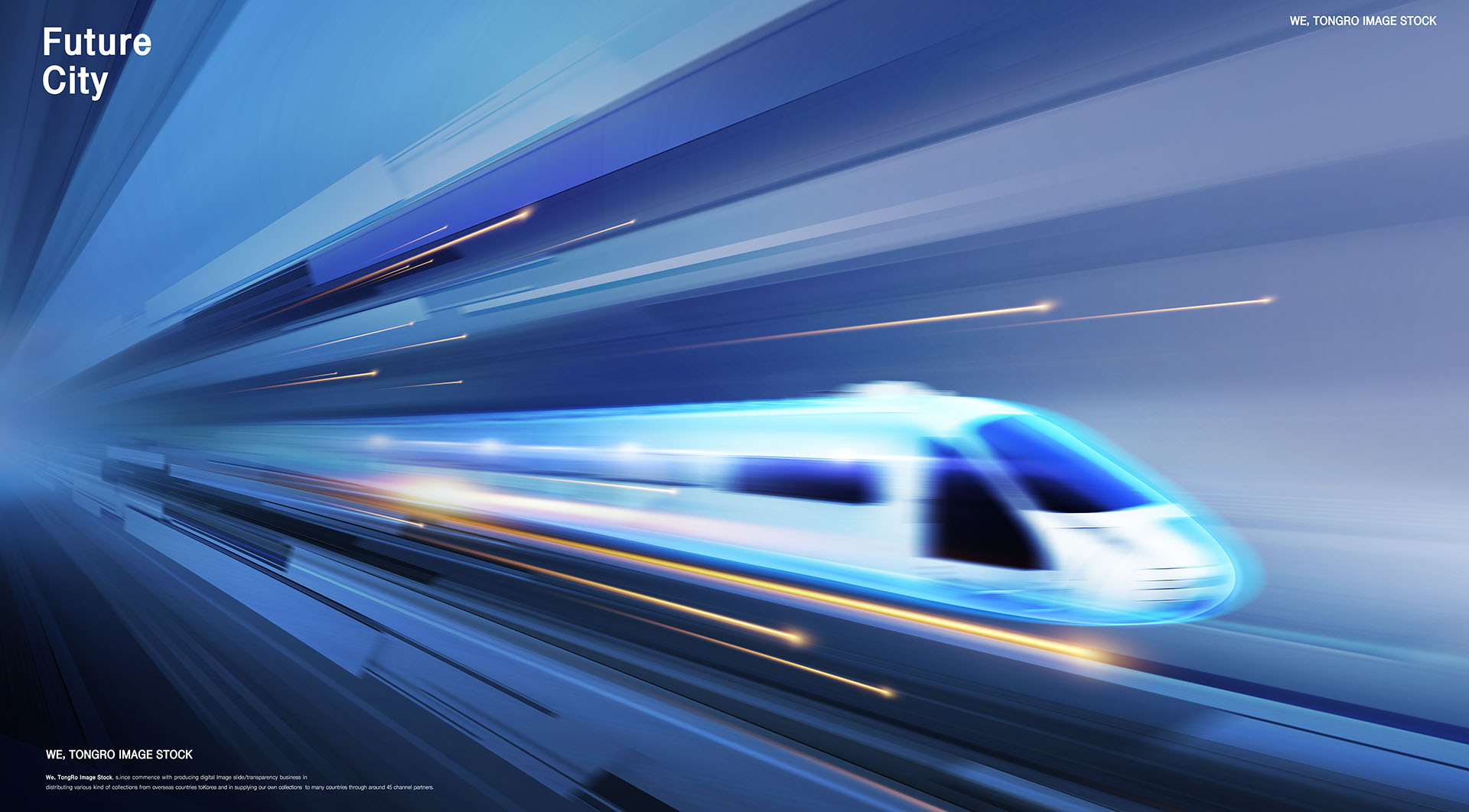 速度高铁光速相关的创意概念海报素材PSD下载插图(2)