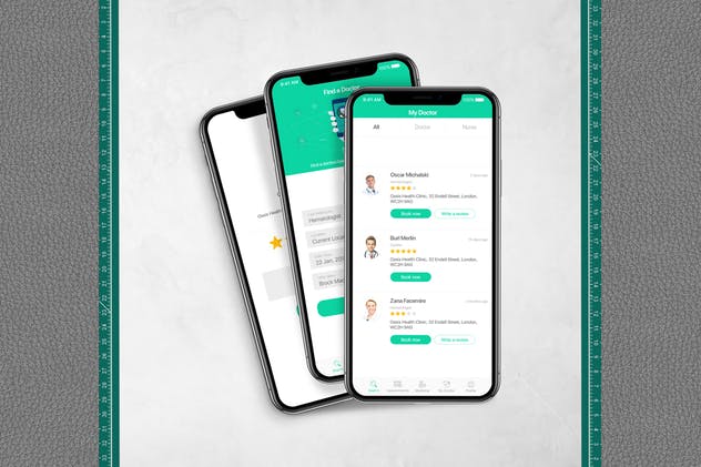 iPhone X应用程序演示设备样机模板 iPhone X Mockup插图(5)