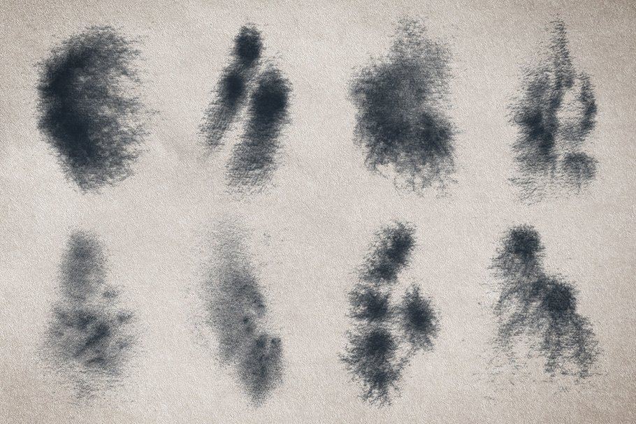 奇形怪状滴墨墨水纹理PS笔刷v1 Textured Drips Brush Pack Volume 1插图(3)