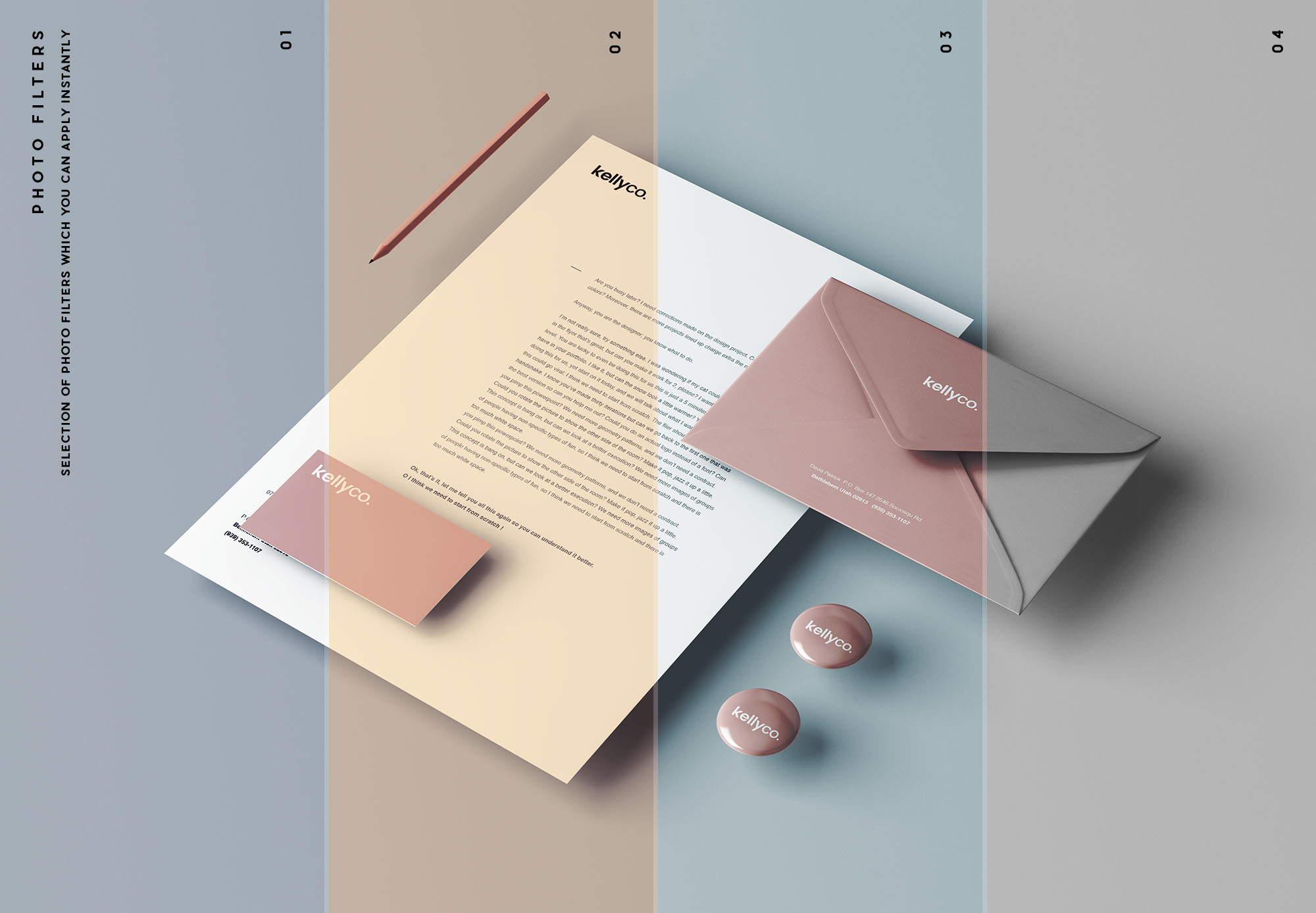 高端品牌VI视觉设计效果图样机模板 Premium Branding Mockup插图(9)