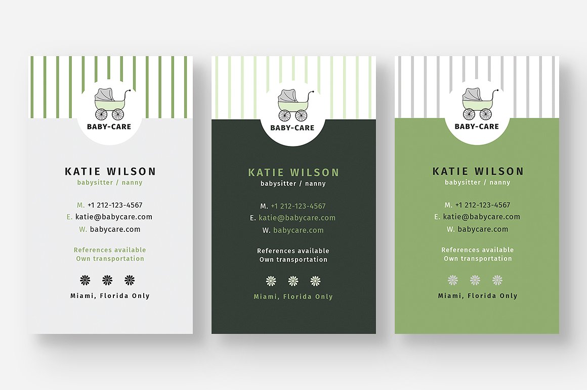 28张时尚极简的商业化名片设计模板 Business Card Bundle [psd]插图(10)