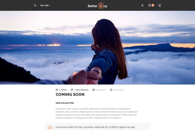 现代化电商网站设计UI套件 Better Buy – E-Commerce PSD UI Kit插图(9)