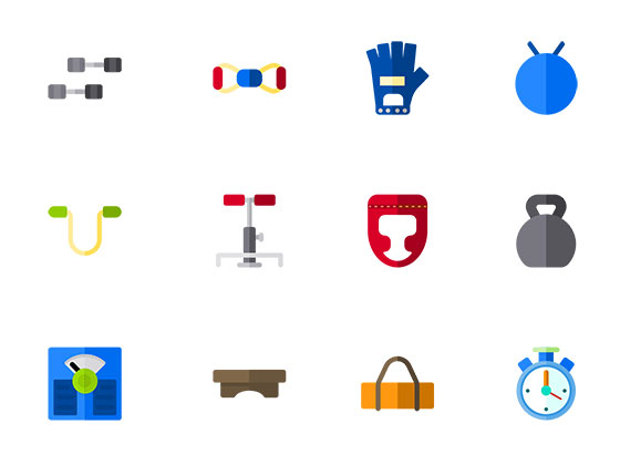 40 枚健身和器材图标素材之家精选sketch素材