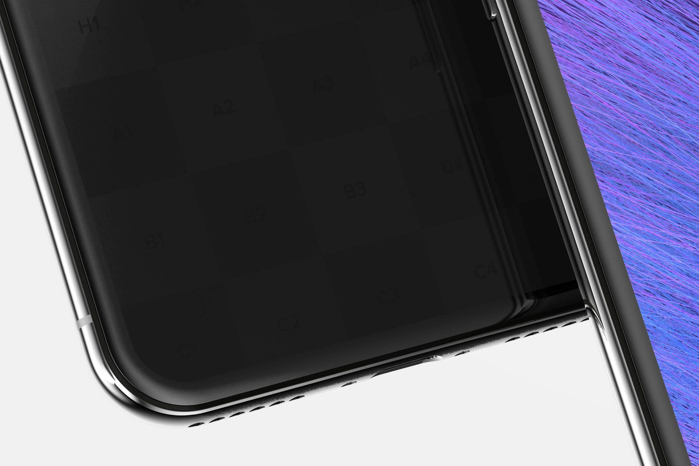 iPhone X手机应用UI界面预览样机01 iPhone X Mockup 01插图(4)