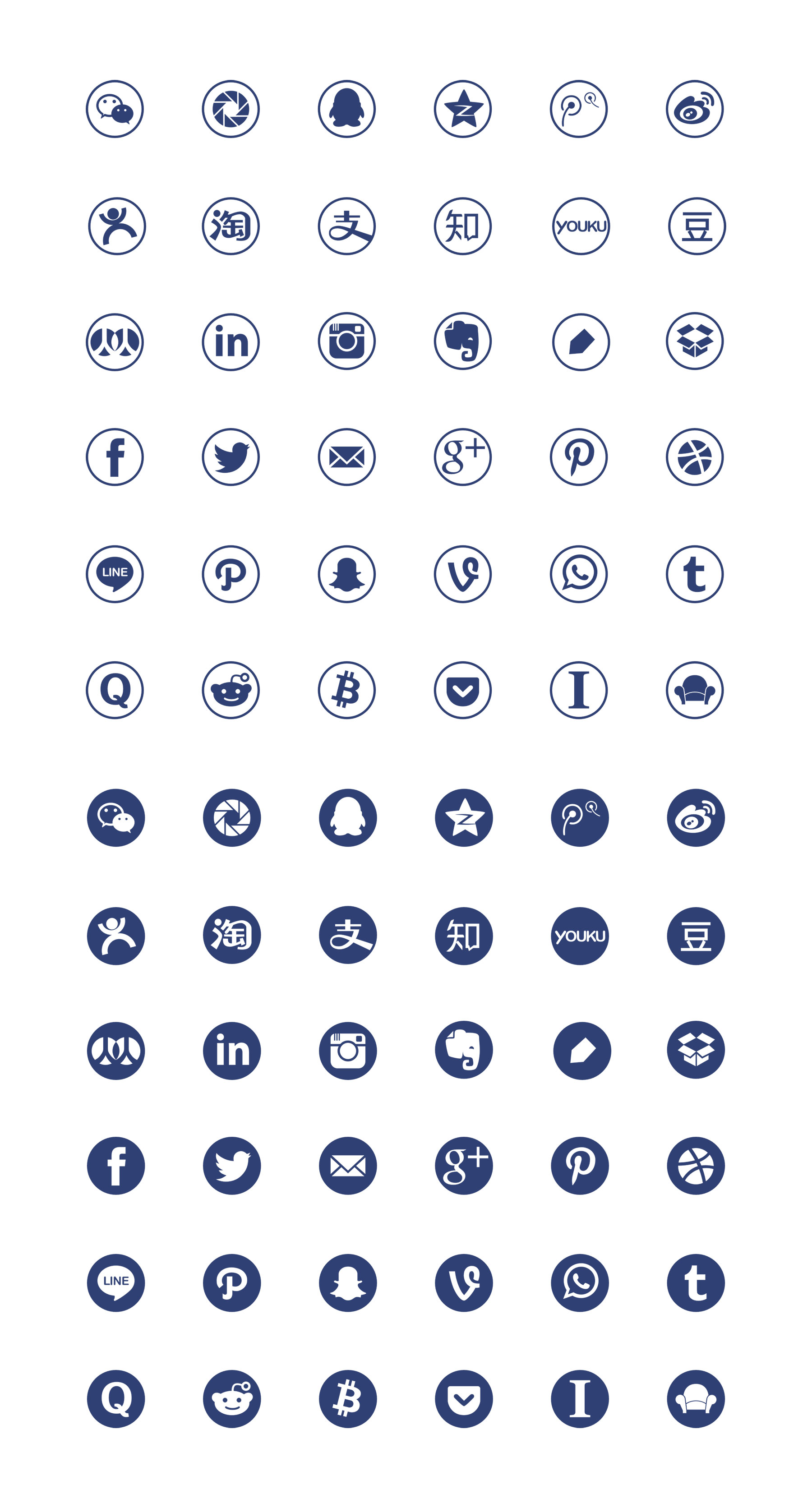 Social Network Icons