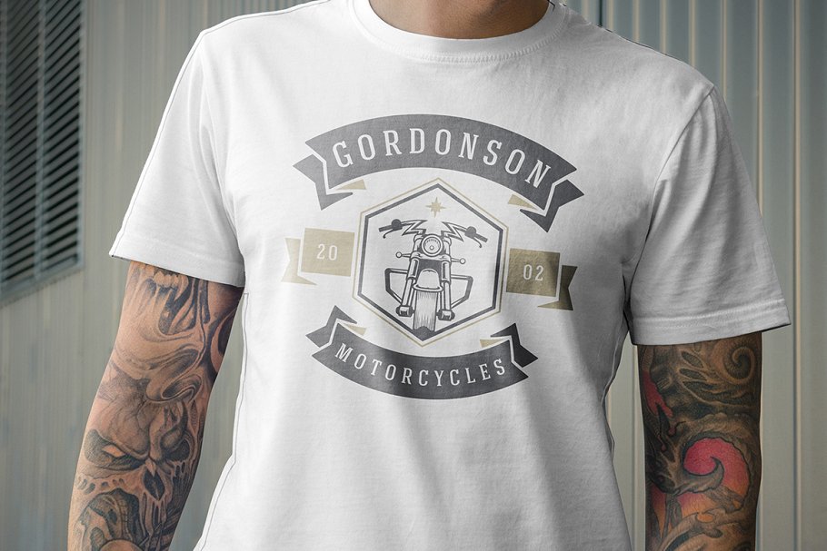 50款摩托车Logo标志和徽章模板 50 Motorcycles Logos and Badges插图(14)