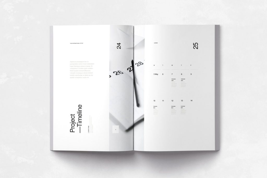 版式精致的画册模版下载[indd]插图(1)