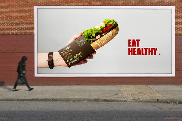 户外巨型海报广告牌样机套装 Billboard Mockup Set插图(13)