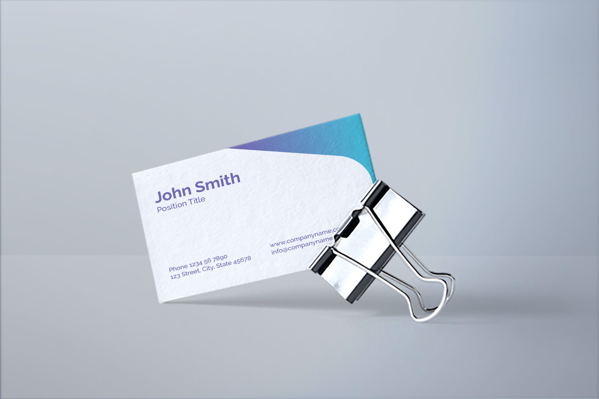 私人诊所/医院名片设计模板 Medical Clinic Business Card插图(1)