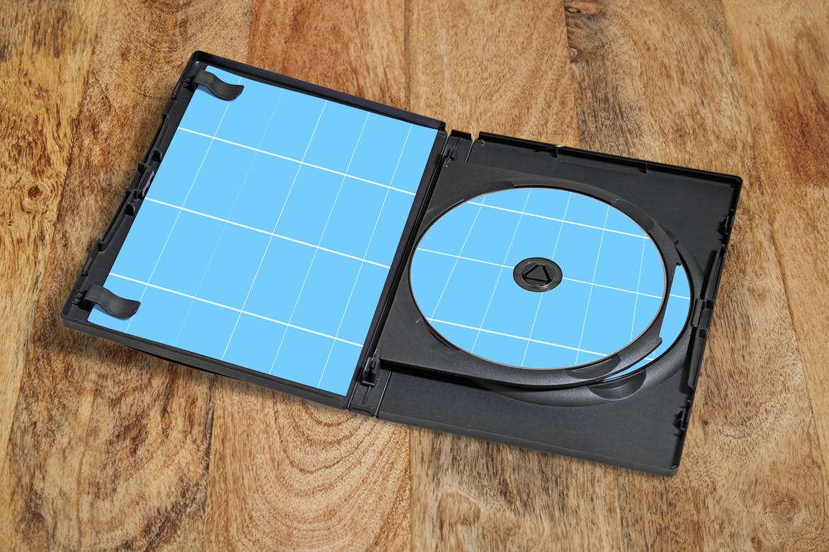 DVD/CD光盘包装设计效果图素材库精选02 DVD/CD packaging_Mockup_02插图(1)