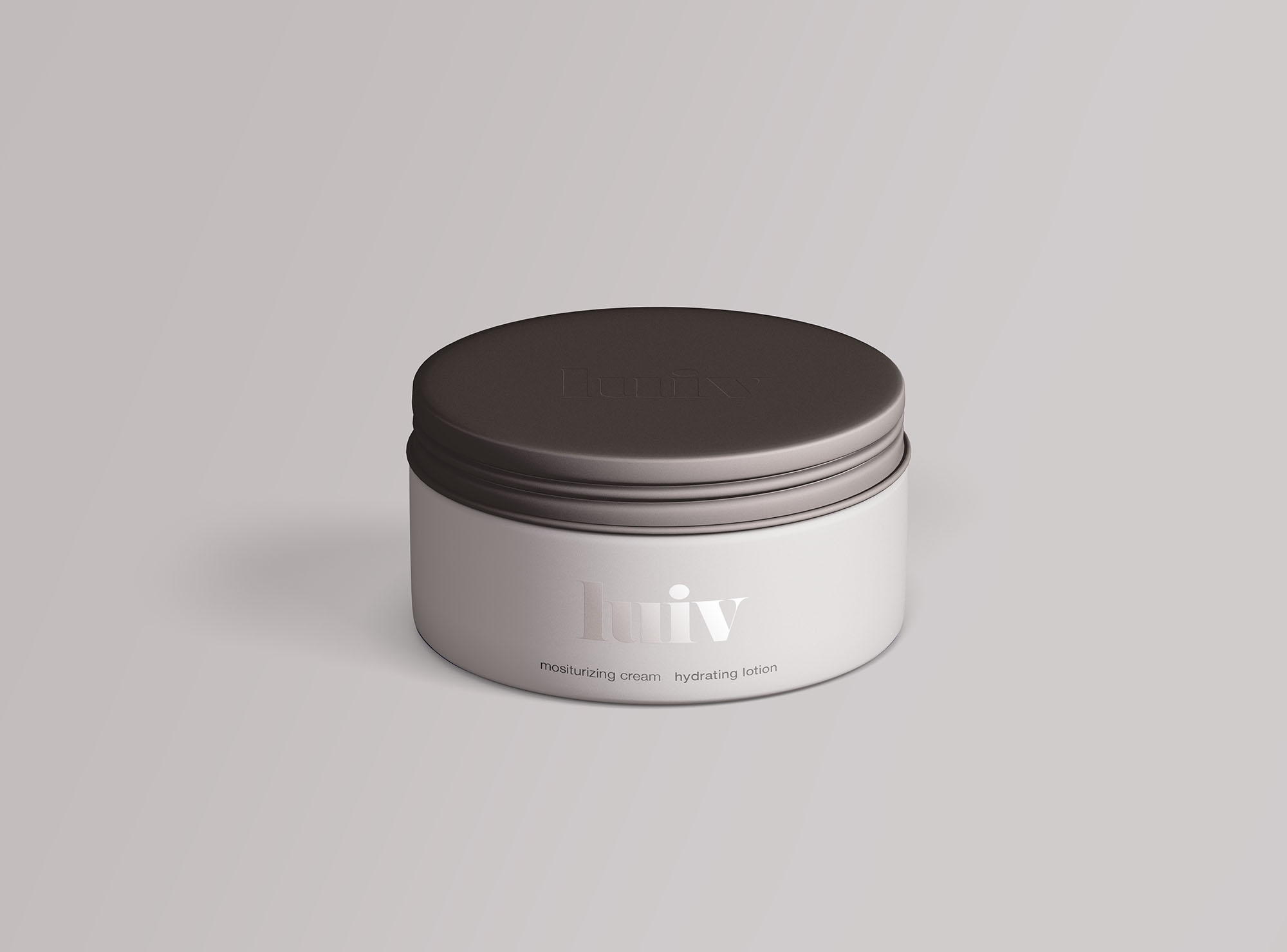 化妆品膏霜盒包装设计样机 Cosmetics Jar Mockup插图