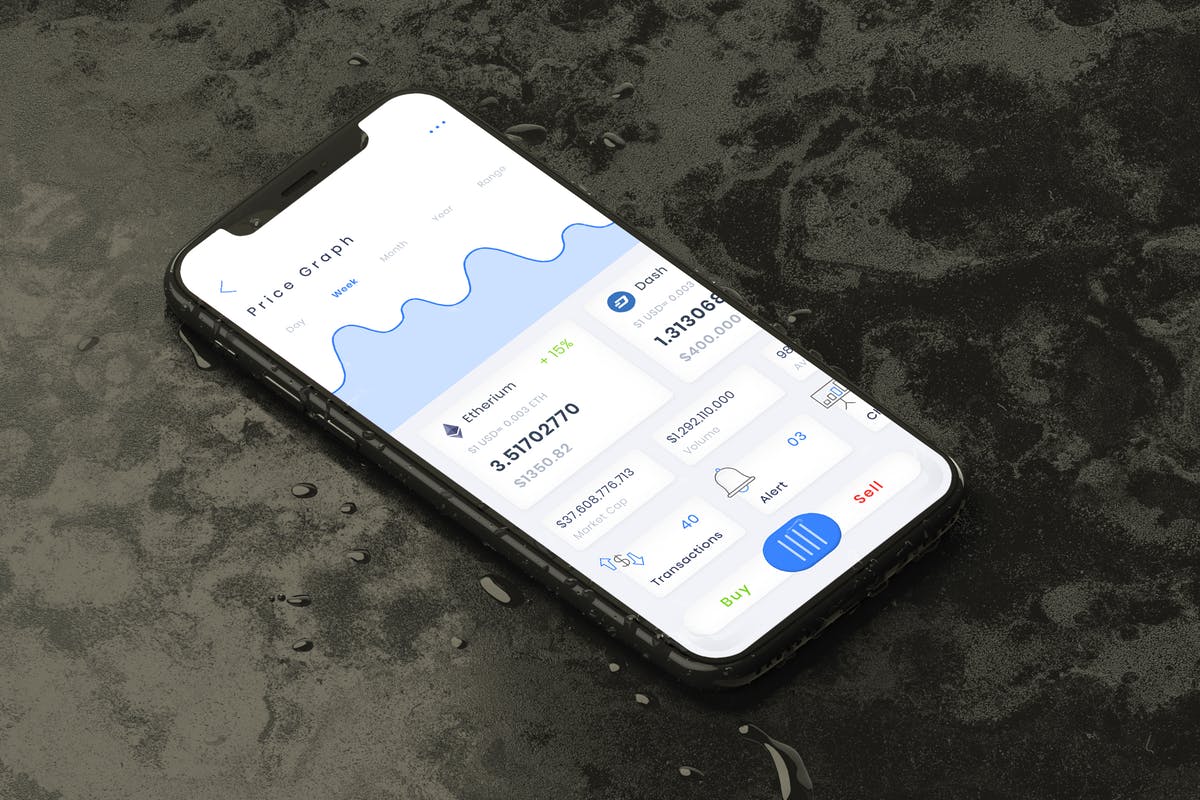 加密数字钱包货币仪表盘UI套件 – T Crypto Wallet Dashboard Mobile Ui – T插图