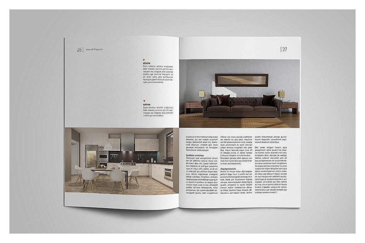 专业、整洁、现代的30页杂志画册模板插图(12)