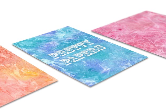 水彩手工制作纸张纹理合集 Watercolor Wonderful Papers插图(4)