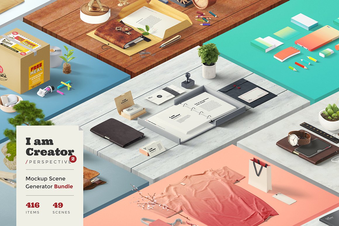 DIY模拟场景样机合集之 I am Creator / Perspective[14.58GB]插图