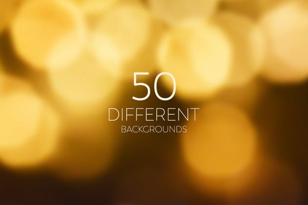 50个金色风格真实聚光灯虚化背景素材 50 Bokeh Real backgrounds – Golden Style插图(2)