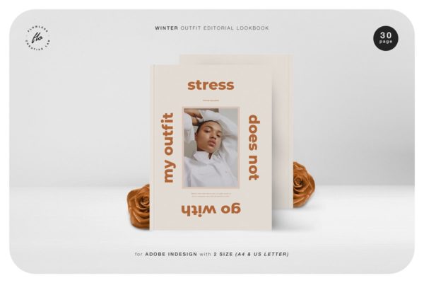 潮流时尚服装产品图册设计模板