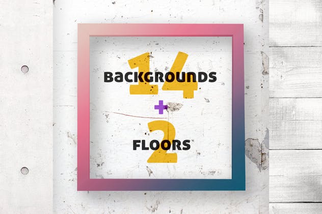 油画艺术品装裱画框样机模板 Framework Scene Creator插图(3)