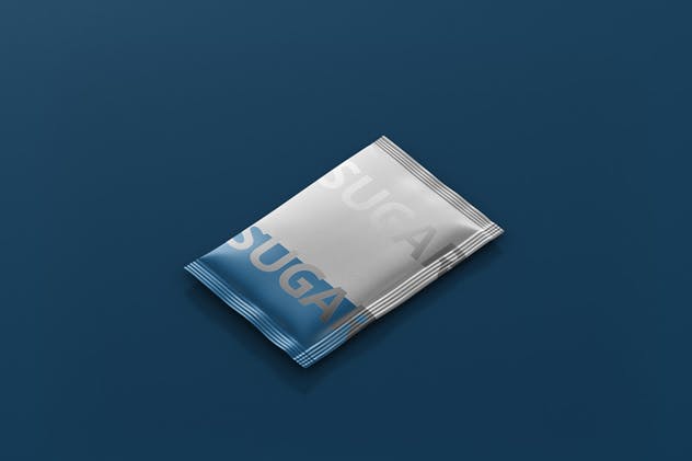 矩形糖袋/盐袋食品包装样机 Salt / Sugar Bag Mockup – Rectangle插图(5)